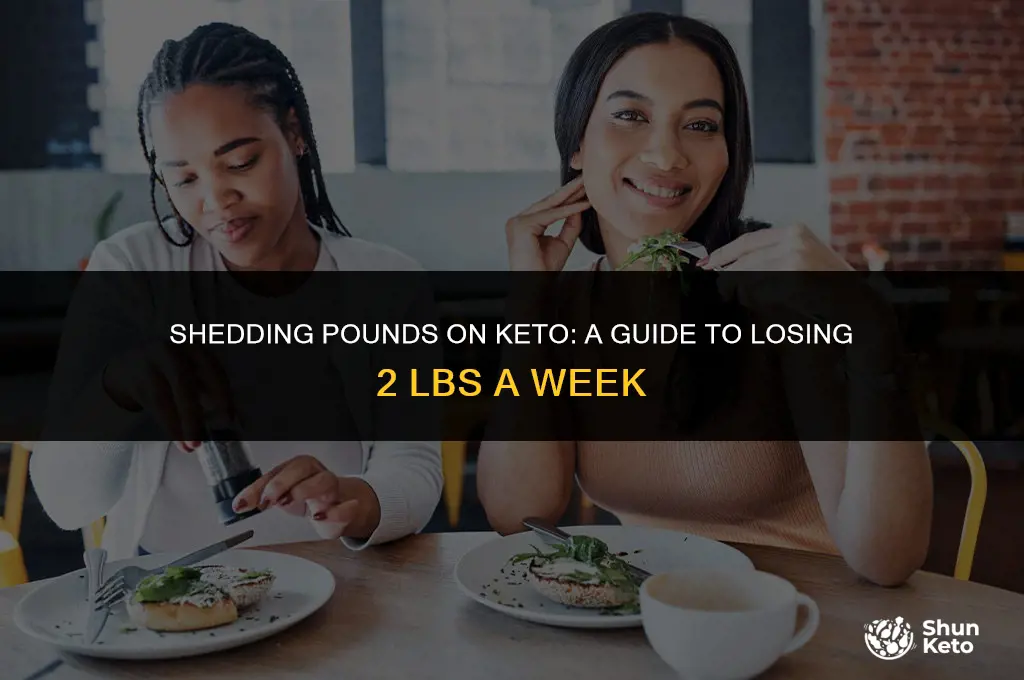 how to lose 2 lbs a week on keto