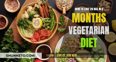 Vegetarian Weight Loss: 20 Kgs in 3 Months