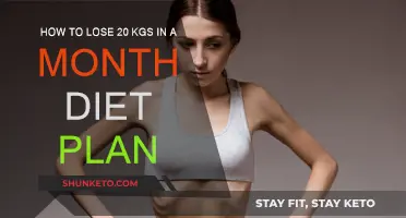 Rapid Weight Loss: 20kg Diet Plan in a Month