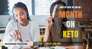 Rapid Weight Loss: Keto Diet Secrets for Shedding 20 Pounds in a Month