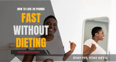 Lose 20 Pounds Quickly: No Dieting Required