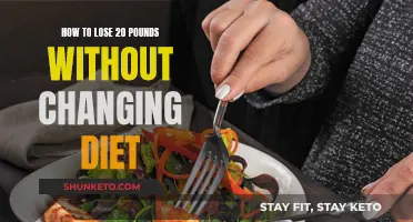 Easy Weight Loss: 20 Pounds Down Without Diet Changes
