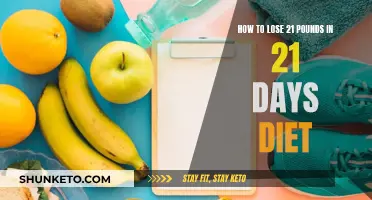 Rapid Weight Loss: 21 Pounds in 21 Days Diet