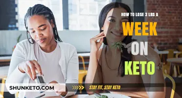 Shedding Pounds on Keto: A Weekly Guide to Losing 3 Lbs