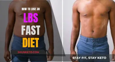 Rapid Weight Loss: Dieting to Lose 30 lbs