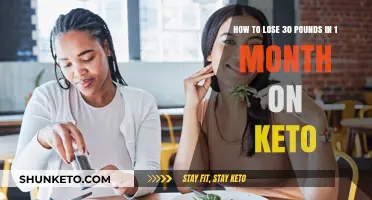 Rapid Weight Loss: Keto Diet Secrets for Shedding 30 Pounds in a Month