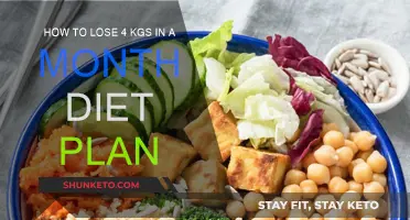 Lose 4 Kgs in a Month: Diet Plan for Success