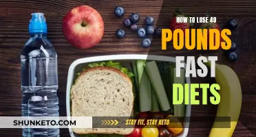 Quick Weight Loss: Diets to Lose 40 Pounds