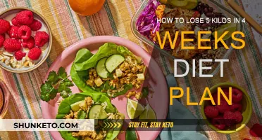 Lose 5 Kilos in 4 Weeks: Diet Plan Revealed