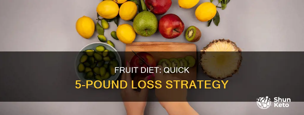 how to lose 5 pounds fast with the fruit diet