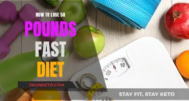 Rapid Weight Loss: 50 Pounds Diet Plan