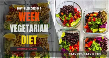 Vegetarian Diet: Quick 5kg Loss in a Week