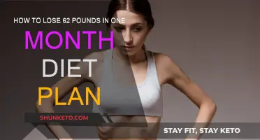 Rapid Weight Loss: 62 Pounds in a Month Diet Plan