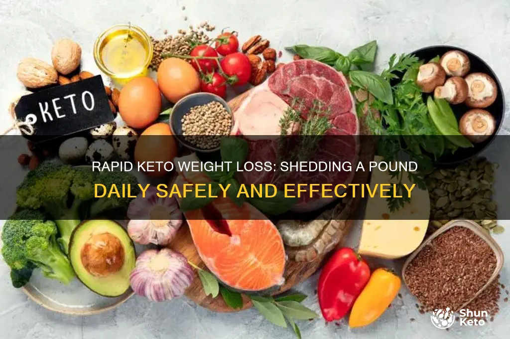 how to lose a pound a day on keto diet