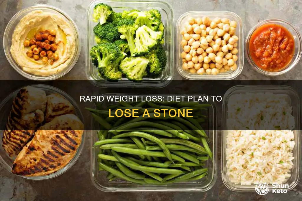 how to lose a stone in 3 weeks diet plan