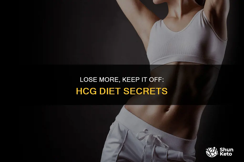 how to lose more on hcg diet