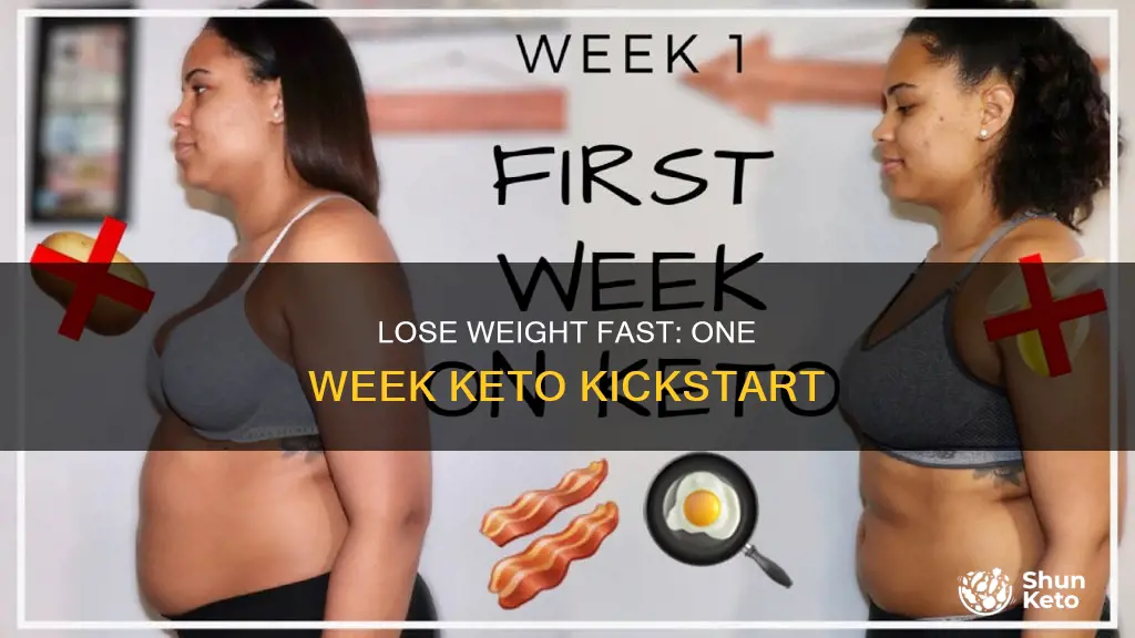 how to lose weight in a week on keto