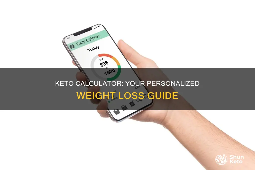 how to lose weight on keto calculator