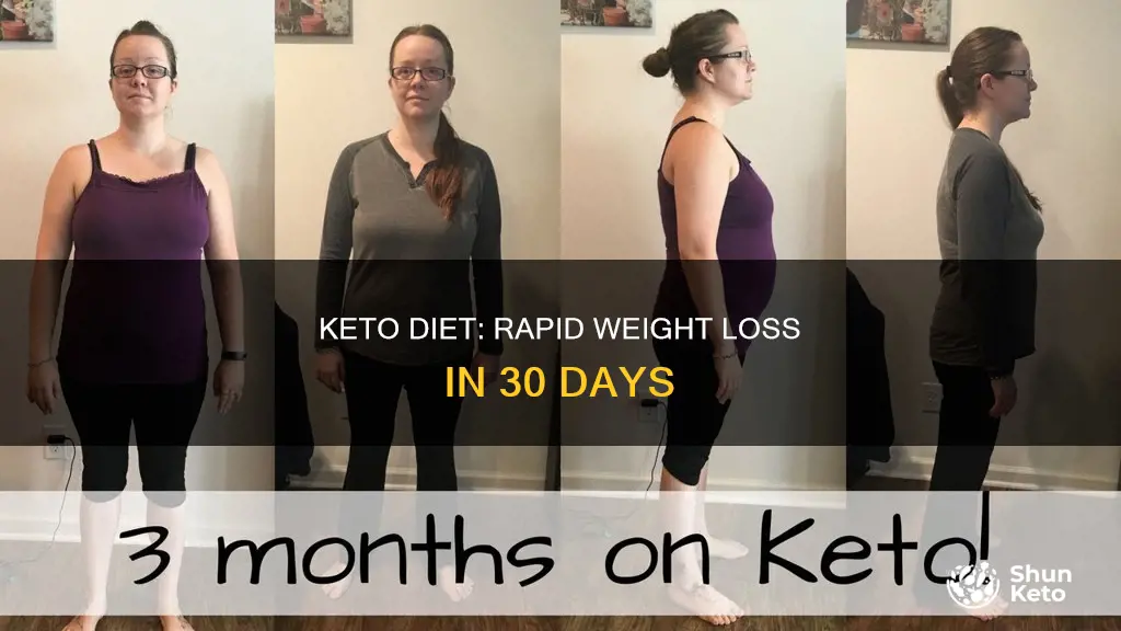 how to lose weight on keto diet in one month