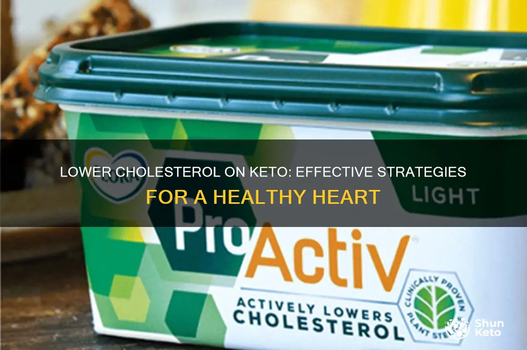 how to lower chloserol on a keto diet
