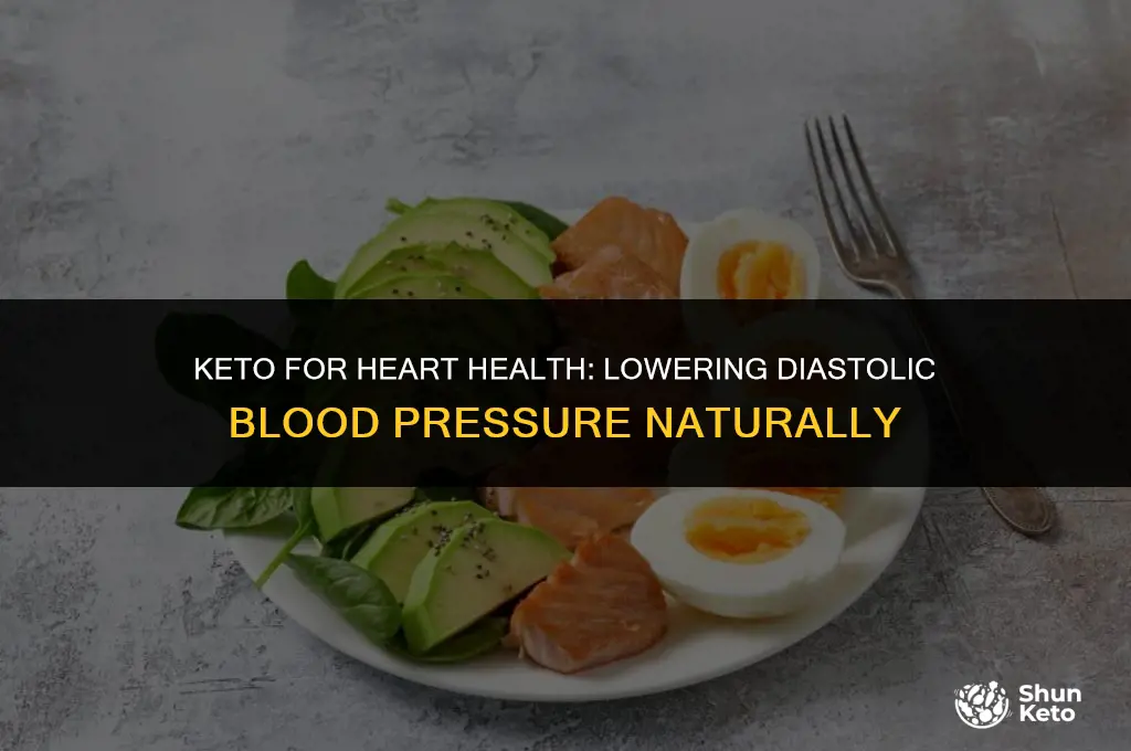 how to lower diastolic blood pressure keto
