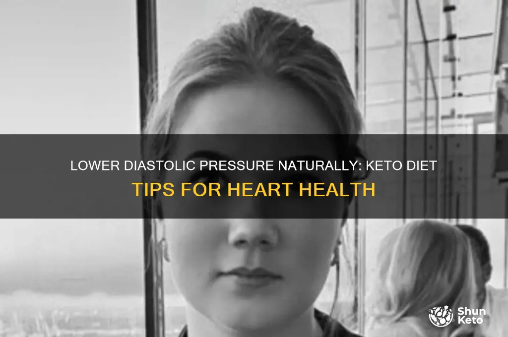 how to lower diastolic pressure on keto diet