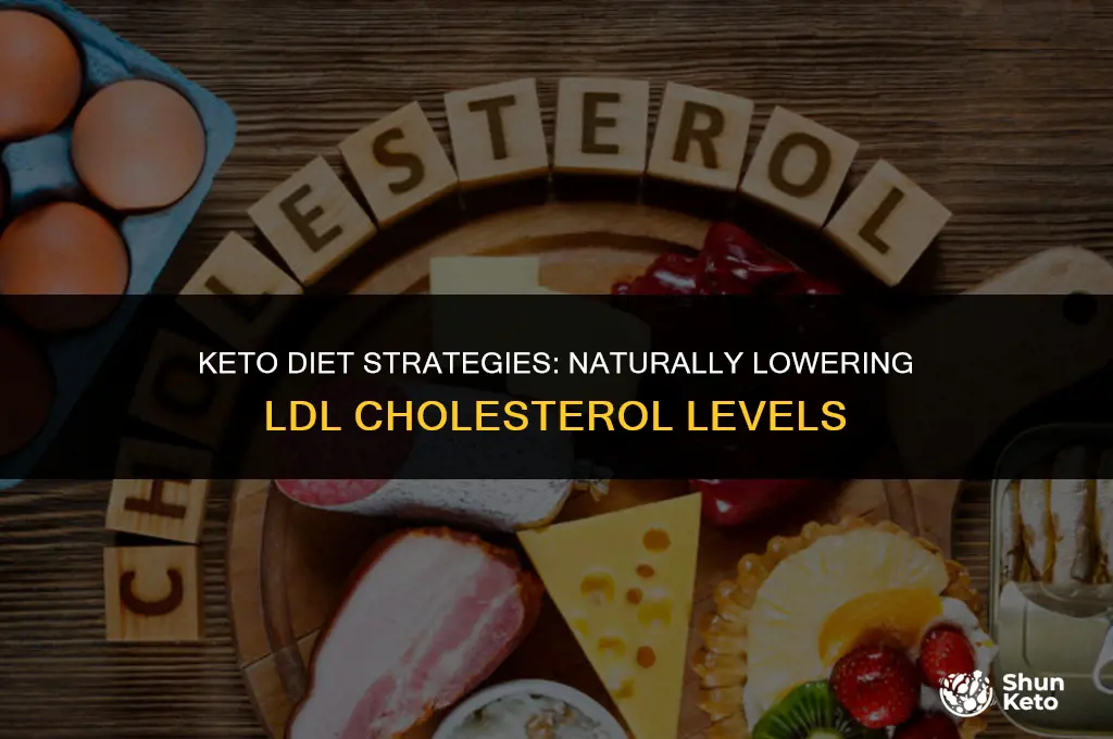 how to lower ldl keto