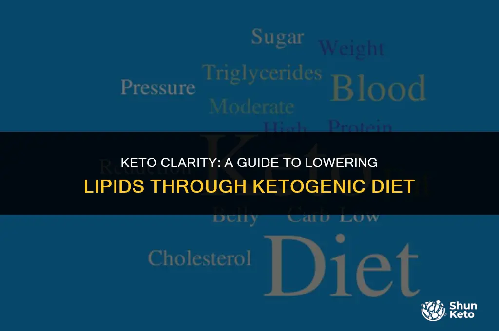 how to lower lipids keto