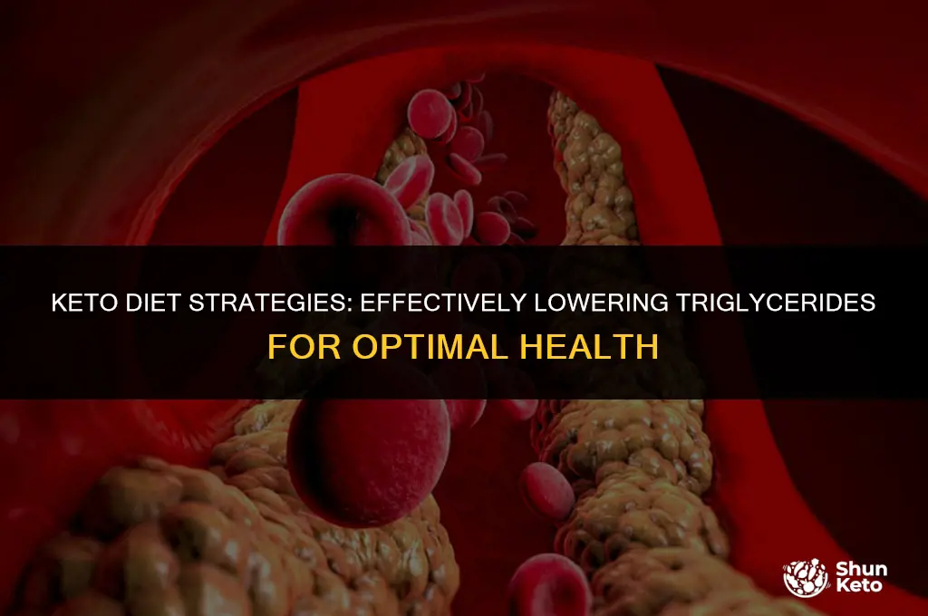 how to lower triglycerides keto
