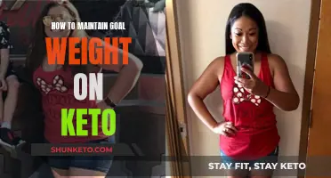 Maintaining Your Goal Weight: Sustaining Keto Success