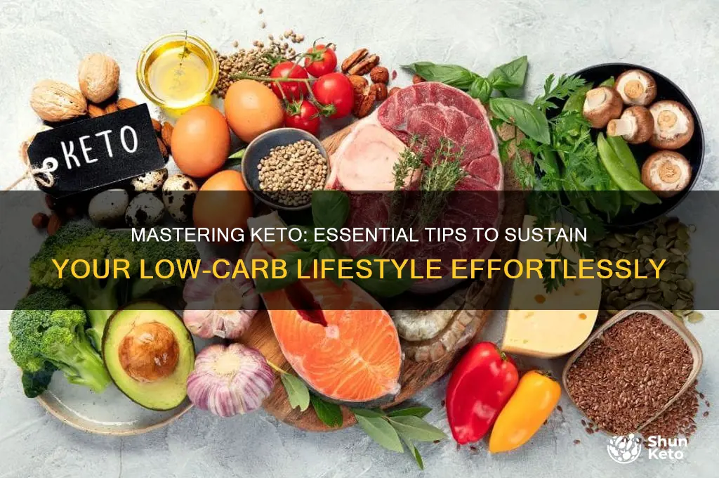 how to maintain keto