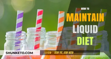 Liquid Diet: Maintaining a Healthy Balance