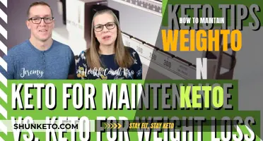 Maintain Your Weight on Keto: Tips and Tricks