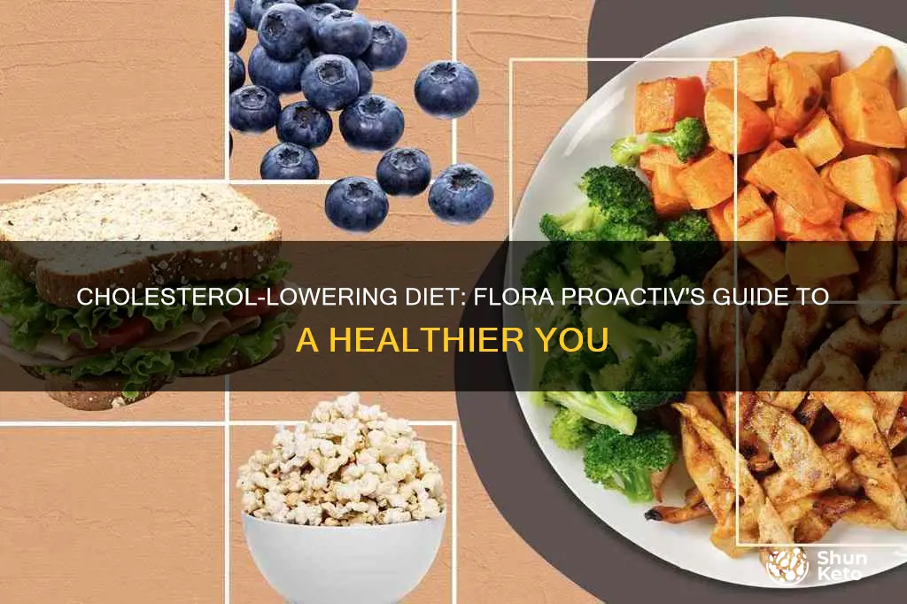 how to make a cholesterol lowering diet plan flora proactiv