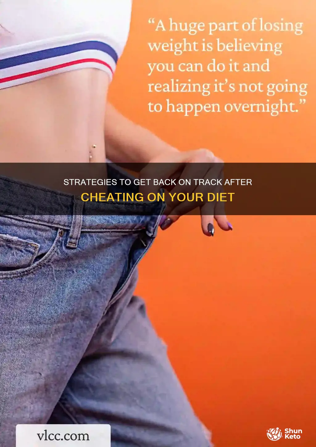 how to make a come back from cheating on diet