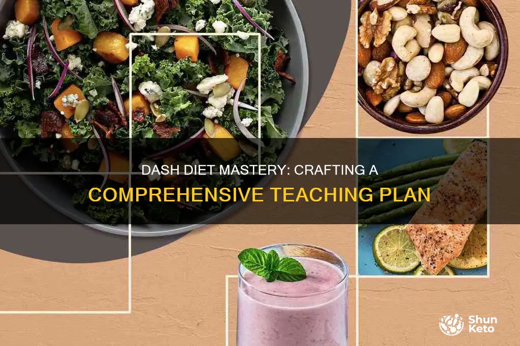 how to make a dash diet teaching plan