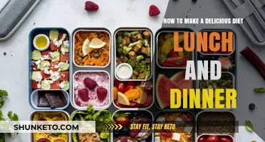 Healthy, Tasty Meals: Lunch & Dinner Diet Tricks