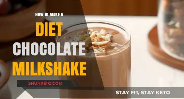 Crafting a Healthy Chocolate Milkshake Treat