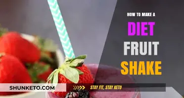 Creating a Fruit Shake Diet