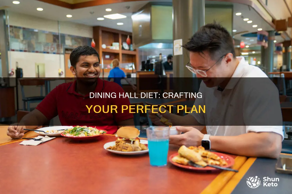 how to make a diet plan at dining hall