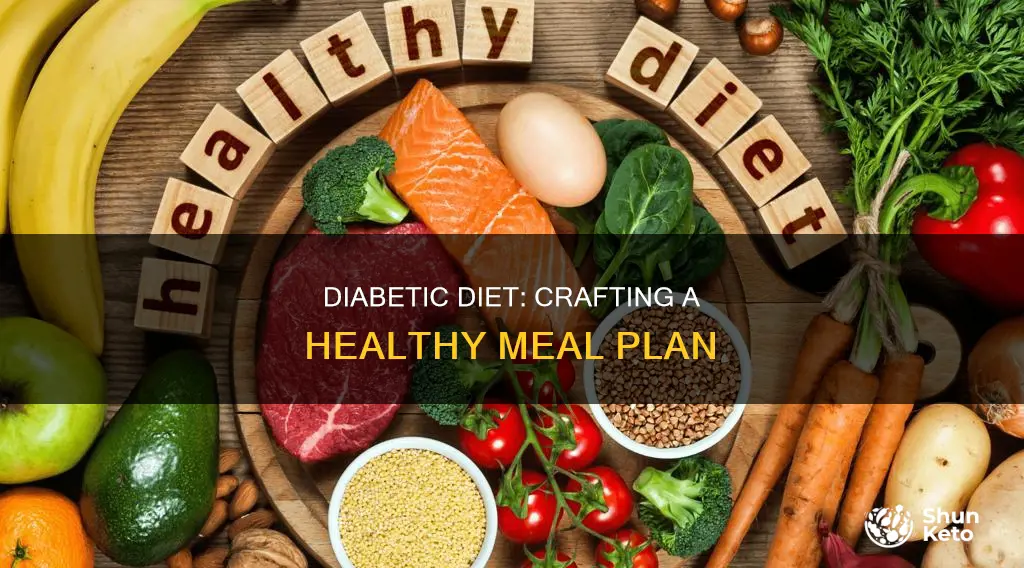 how to make a diet plan for a diabetic