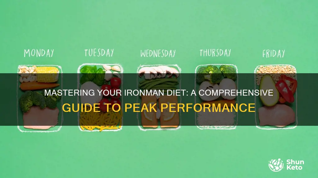 how to make a diet plan for an ironman triathalon