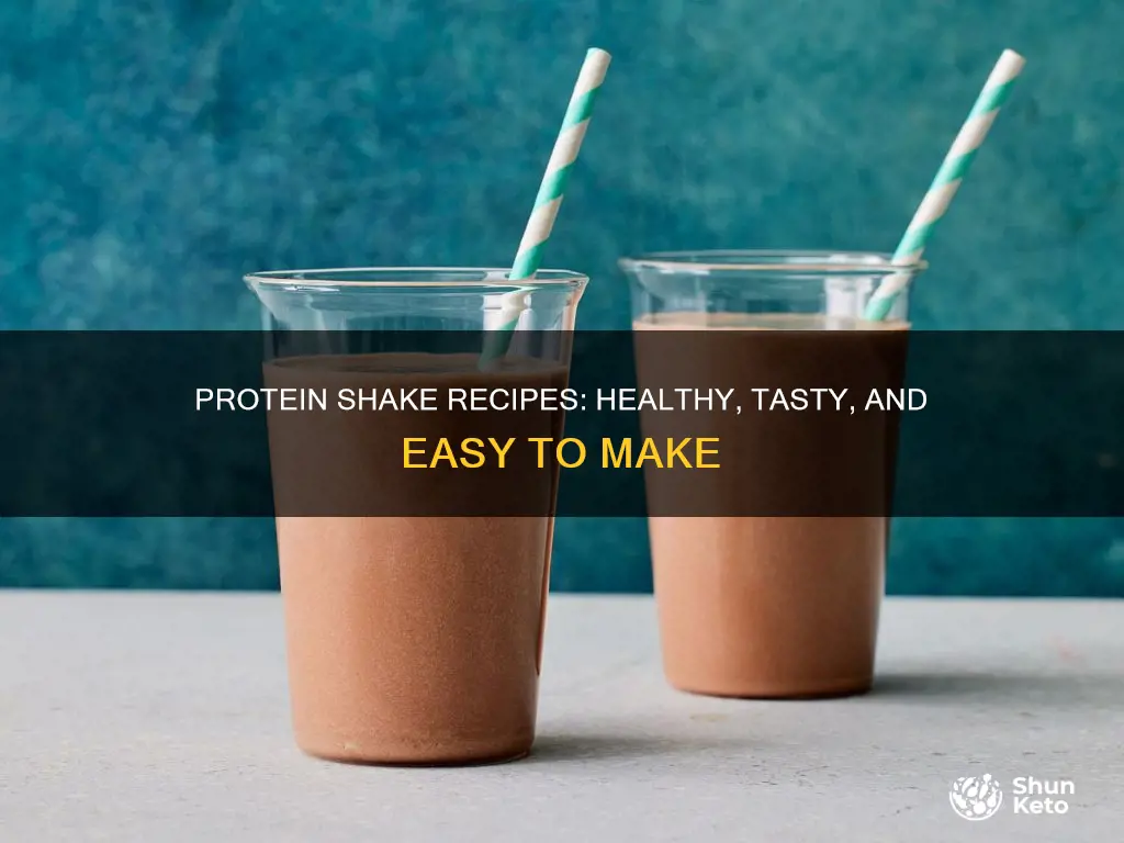 how to make a diet protein shake