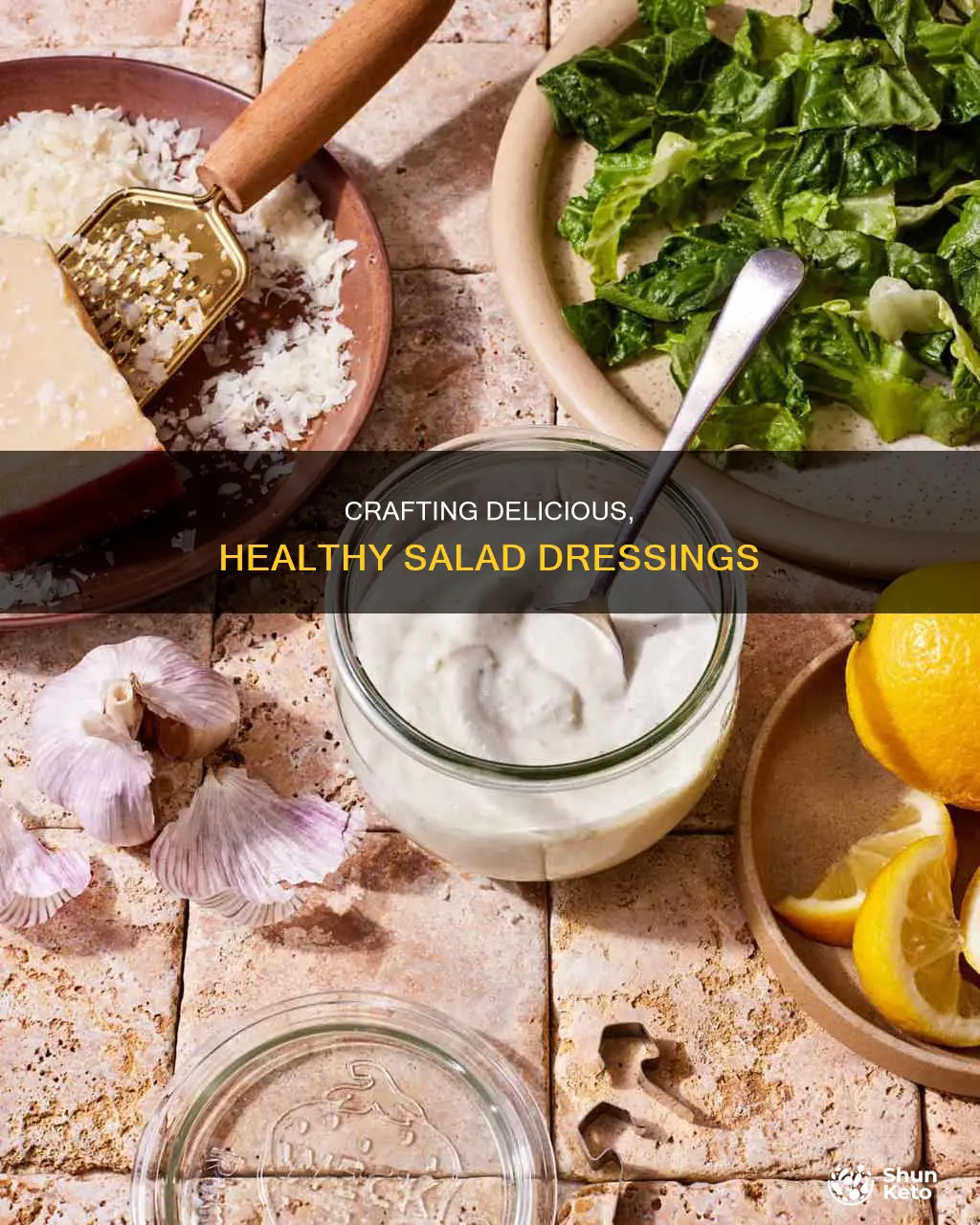 how to make a diet salad dressing