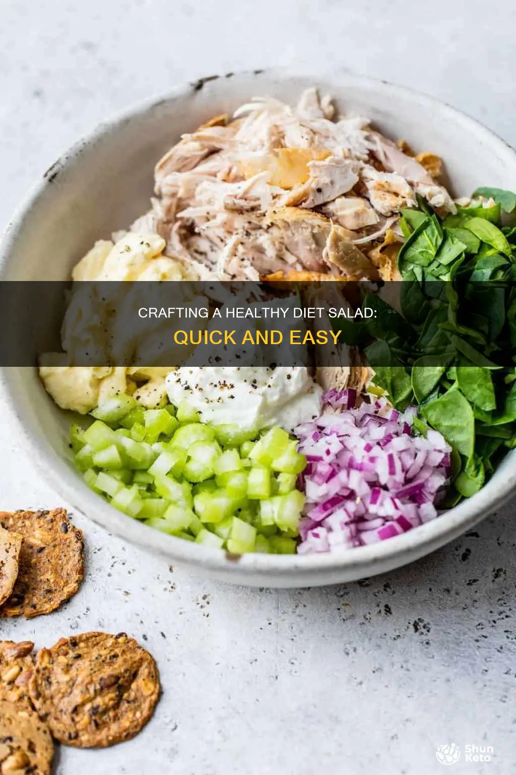 how to make a diet salad