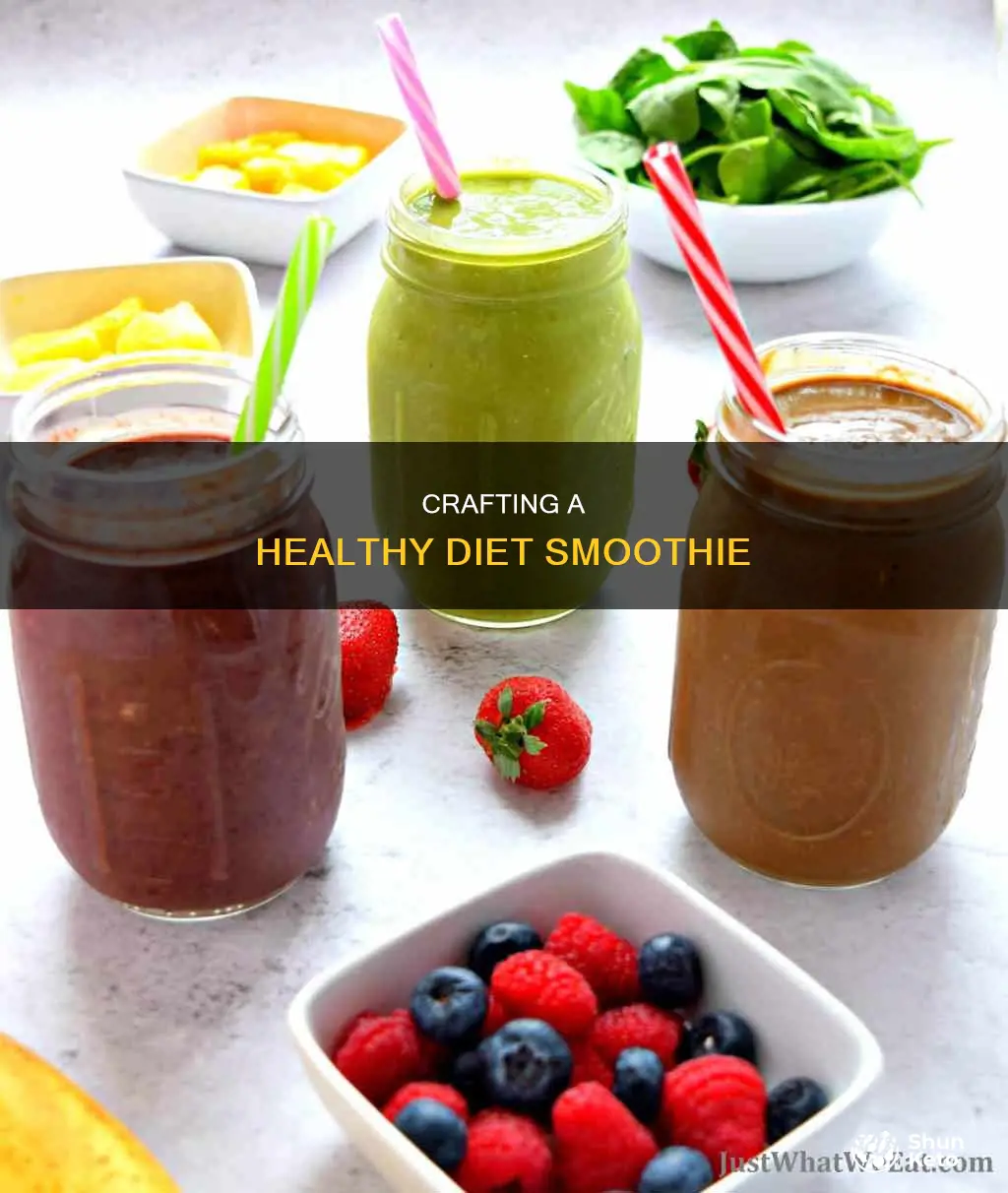 how to make a diet smoothie