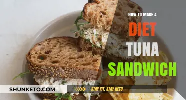 Tasty Tuna Diet Sandwich: Quick, Easy, Healthy