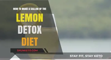 Lemon Detox Diet: Gallon Recipe for Beginners