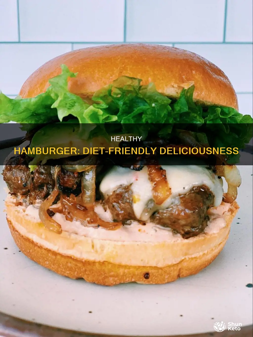 how to make a hambuger for a diet