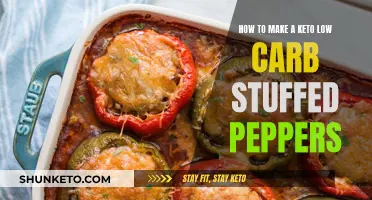 Keto Low-Carb Stuffed Peppers: Easy, Cheesy, and Delicious!